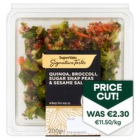 SuperValu Signature Tastes Quinoa. Brocolli Sugarsnap & Sesame Salad (200 g)