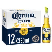 Corona Lager Bottles 12 Pack (330 ml)