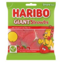Haribo Giant Strawbs Bag (140 g)