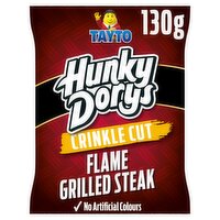 Tayto Hunky Dorys Flame Grilled Steak Crisps (130 g)