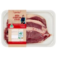 Signature Tastes 5oz Beef Striploin Steaks (400 g)
