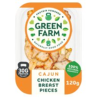 Green Farm Cajun Chicken Breast Pieces (120 g)