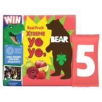 Bear Super Sour Strawberry and Apple Pure 5 Pack (100 g)