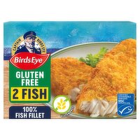 Birds Eye Gluten Free Breaded Fish Fillets 2 Pack (250 g)