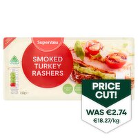 SuperValu Smoked Turkey Rashers (150 g)