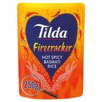 Tilda Microwave Firecracker Hot Spicy Basmati Rice (250 g)