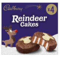 Cadbury Reindeer Cakes 4 Pack (135 g)