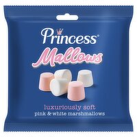 Princess Mallows Pink & White Marshmallows (130 g)