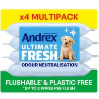 Andrex Toilet Tissue Washlets Classic Clean (144 Sheets)