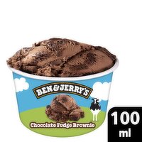 Ben & Jerry's Chocolate Fudge Brownie Ice Cream (100 ml)