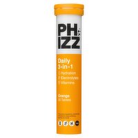 Phizz 3-in-1 Formula Orange Effervescent (20 Piece)