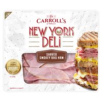 Carrolls New York Deli Shaved Smokey BBQ Ham (90 g)