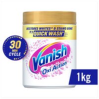 Vanish Oxi Action Stain Remover & Whitener Powder (1 kg)