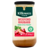 Killowen Farm Creamy Handmade Rhubarb Yogurt (500 g)