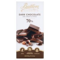 Butlers Dark Chocolate 70% Bar (90 g)