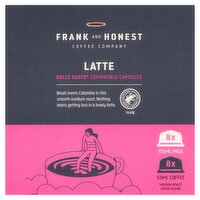 Frank & Honest Dolce Gusto Latte Capsules 8 Pack (180 g)