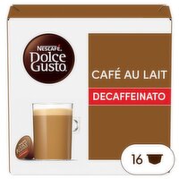 Nescafe Dolce Gusto Cafe Au Lait Decaff Coffee Capsules 16 Pack (160 g)