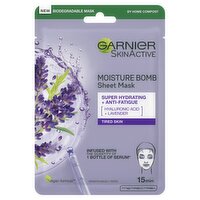 Garnier Moisture Bomb Lavender Sheet Mask (32 ml)