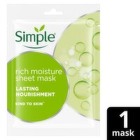 Simple Sheet Mask Rich Moisture (1 Piece)