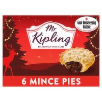 Mr Kipling Deep Filled Mince Pies 6 Pack (347 g)