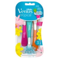 Gillette Venus Tropical Disposable Razor (3 Piece)