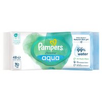 Pampers Harmonie Aqua Baby Wipes PF (48 Piece)