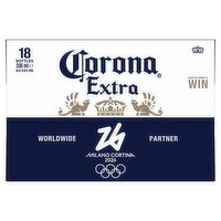 Corona Extra Lager Bottles 18 Pack (330 ml)