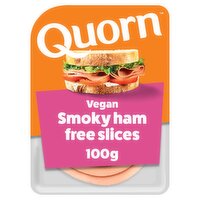 Quorn Vegan Smoky Ham Free Slices  (100 g)