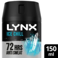 Lynx Ice Chill 72 Hour Antiperspirant Deodorant (150 ml)