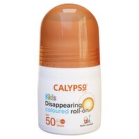 Calypso Sun Protection Kids Disappearing Coloured Blue Roll-On SPF50 (50 ml)