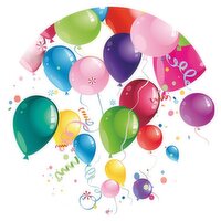 Macon Plates Balloon Design (10 Piece)