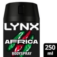 Lynx Africa 48 hour Deodorant Body Spray (250 ml)