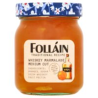 Folláin Traditional Recipe Whiskey Medium Cut Marmalade (370 g)