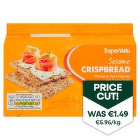 SuperValu Crispbread Sesame Wholegrain Rye (250 g)