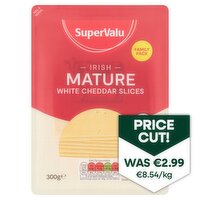 SuperValu Mature White Slices (300 g)