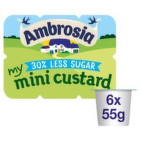 Ambrosia Mini Pots Custard Reduced Sugar (330 g)