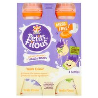 Yoplait Petits Filous Vanilla Yogurt Drinks 4 Pack (400 g)