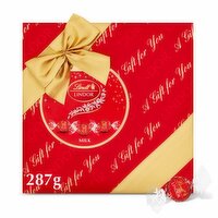 Lindt Lindor Milk Chocolate Box (287 g)