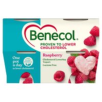 Benecol Raspberry Yogurt Pot 4 Pack (115 g)