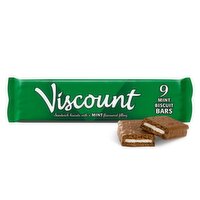 Viscount Mint Biscuit Bars 9 Pack (25.3 g)