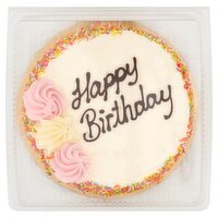 Staffords Happy Birthday Iced Sponge (1 kg)