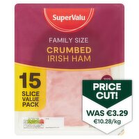 SuperValu Crumbed Irish Ham Slices Family Value Pack (320 g)