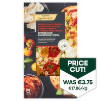 SuperValu Signature Tastes Buffalo Mozzarella & Cherry Tomato Sourdough Pizza (210 g)