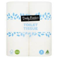 Daily Basics Value Toilet Tissue (6 Roll)