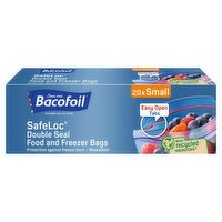 Bacofoil Safeloc Small Food & Freezer Bags (20 Piece)