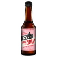 Lo Bros Organic Kombucha - Raspberry & Lemon (330 ml)