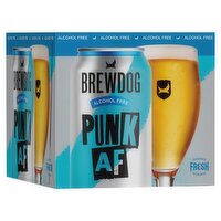 Brew Dog Punk Alcohol Free IPA Cans 4 Pack (330 ml)