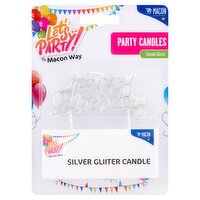 Fun House Happy Birthday Glitter Candle (1 Piece)