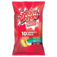 Golden Wonder Crisps Assorted 10Pack (25 g)