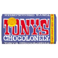 Tony's Chocolonely Dark Milk Chocolate Pretzel & Toffee Bar (180 g)